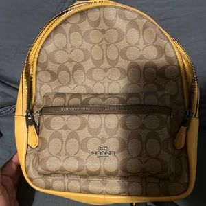 Really nice authentic coach backpack.
